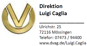 DVAG Direktion Luigi Caglia