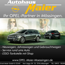 Autohaus Maier - Ihr OPEL Partner in Mössingen
